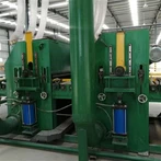 Sistem de materie primă și cuptor cu zgură rece a liniei de producție de lână de rocă