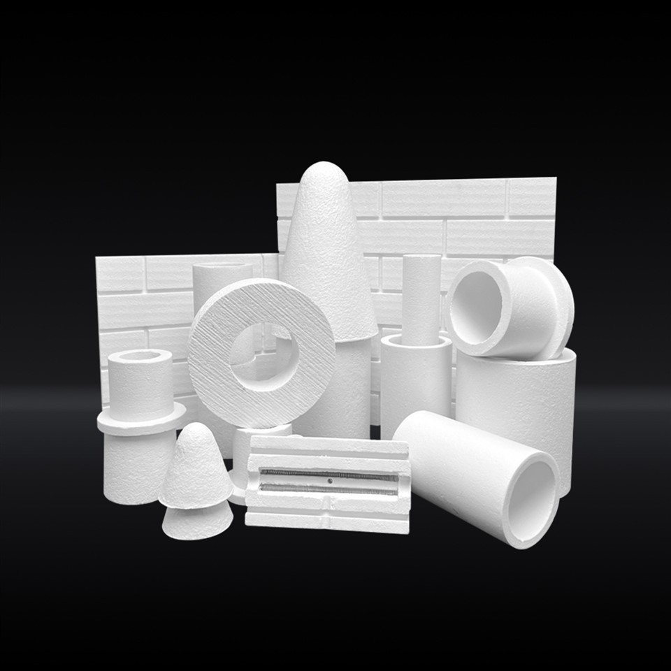 Piese structurale din fibră ceramică de alumină